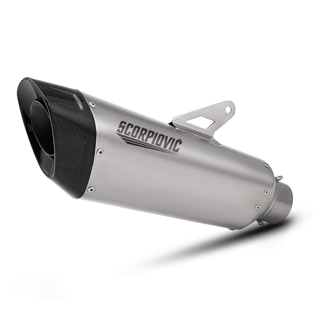 60mm Motorcycle Exhaust Muffler Escape Moto For MT07 Z400 S1000RR FZ1N Z900 CBR500R R6 R25 R3 R1