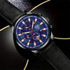 Fashion Men's Sports Quartz Watches Analog PU Leather Wrist Watch with, Best Gifts for Him