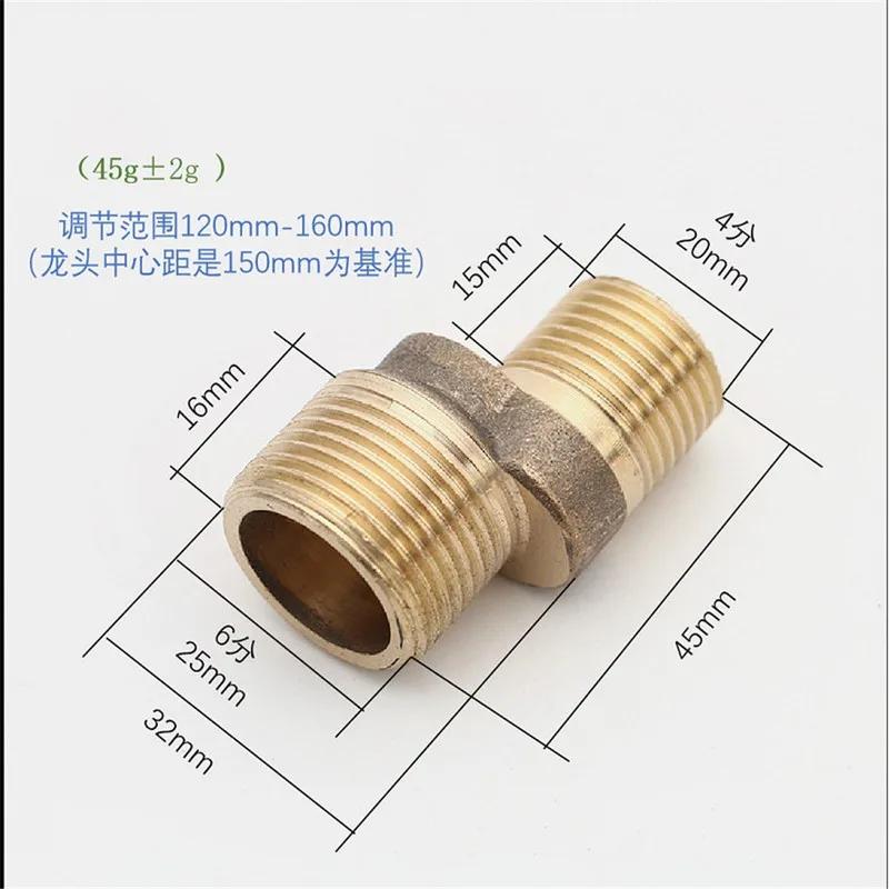 Shower Faucet Curved Foot Fittings Brass Shower Room Pipe Bend Connector Bathroom Elbow Reducing Kitchen Angled Change Joint