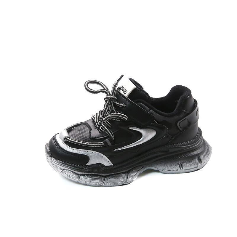 Новые осенние и зимние детские спортивные туфли для девочек — фото 22