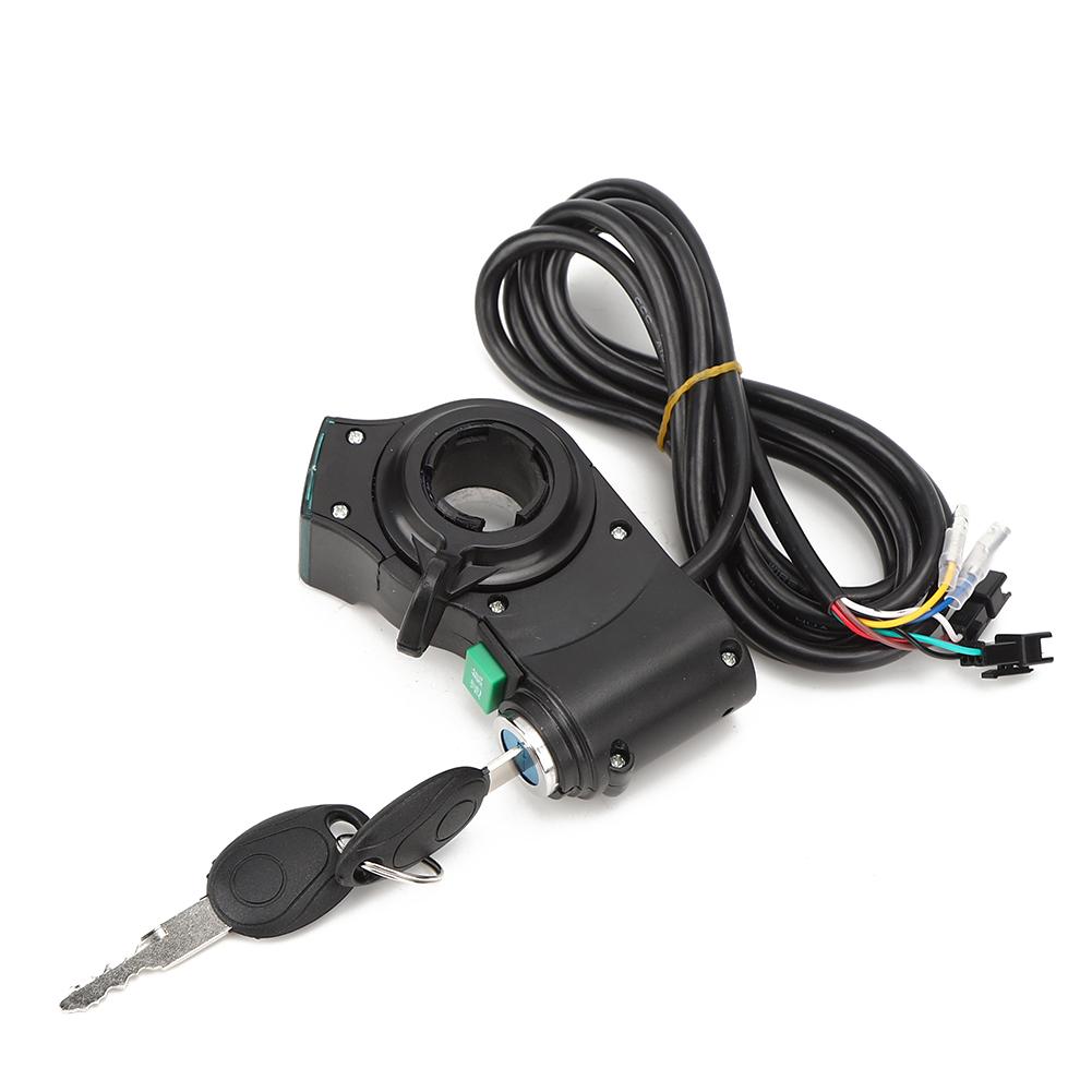 

Красный экран блокировки большим пальцем и ручка газа для круизных электросамокатов, аксессуары, черный