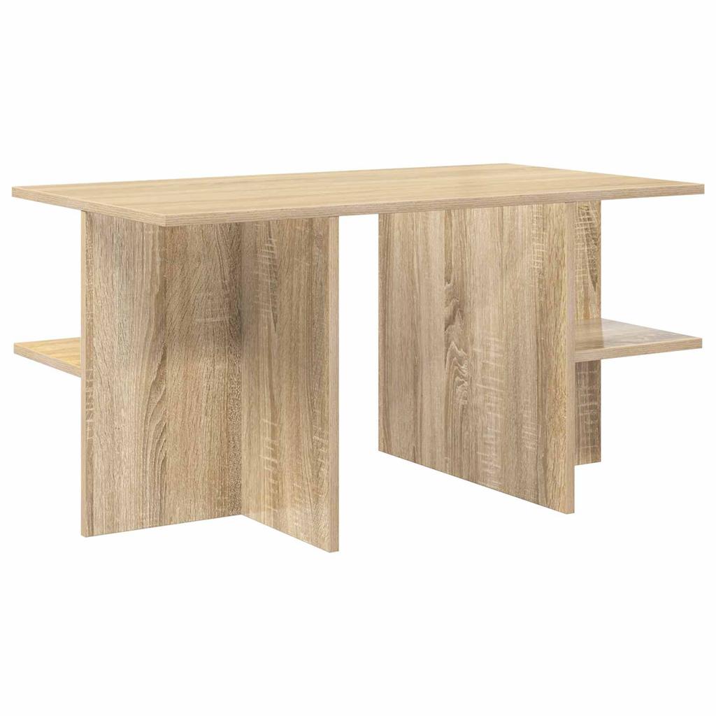 Coffee Table Sonoma Oak 87 X 50 X 45 Cm Particleboard