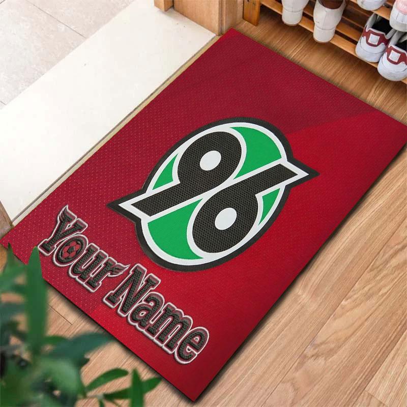 Hannover 96 Custom Name Carpet Rug for Living Room Bedroom Home Sofa Decoration,Kids play Non-slip Floor Mat