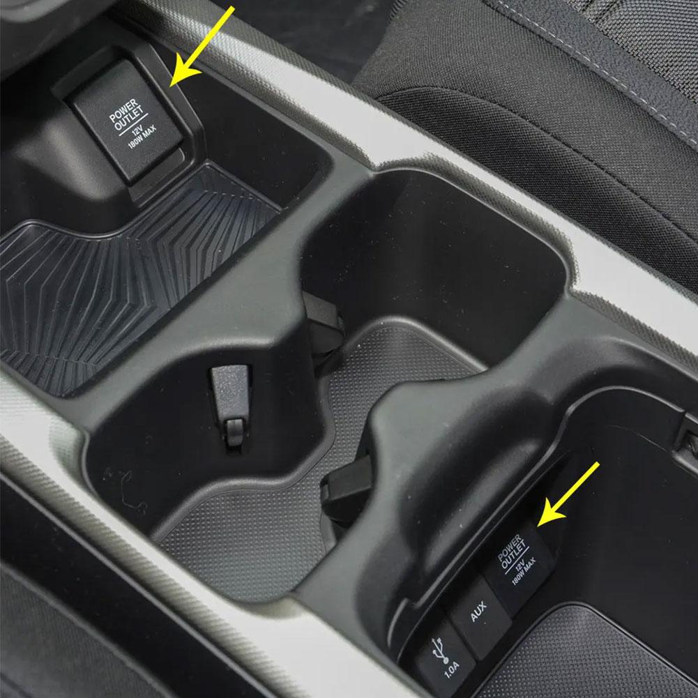 12V Black Car Inner Cigarette Lighter Power Socket For Honda CRV Civic For Accord Crider XRV Automotive Interior Accessorie Y2R0