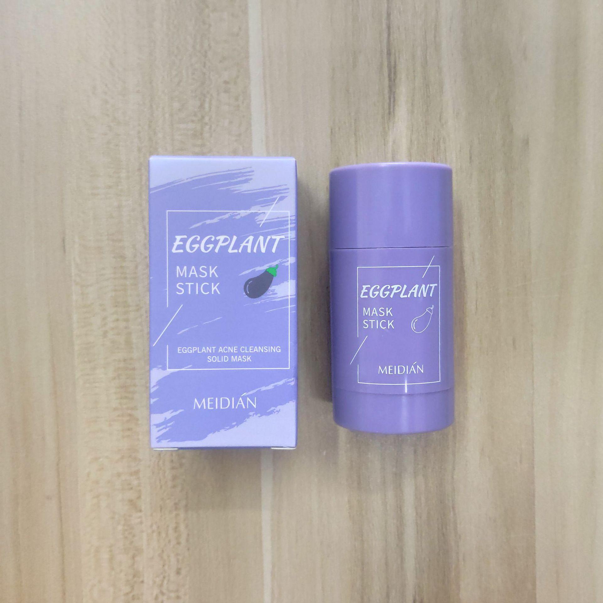 Meidian Green Tea & Eggplant Cleansing Facial Solid Mask