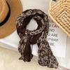 Women's Cotton and Linen Scarf Floral Scarf Splicing Literary and Artistic Fashion Warm Scarf Shawl