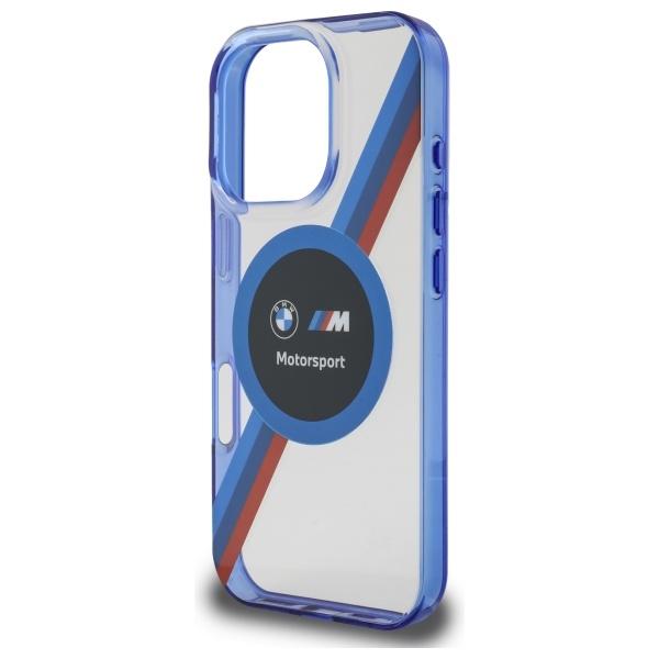Bmw Bmhmp16L23Htput Iphone 16 Pro 6.3   Przezroczysty/Transparent Hardcase Motorsport Iml Circle Magsafe