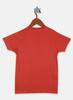 Monte Carlo Boy Regular Fit Rust Tshirt