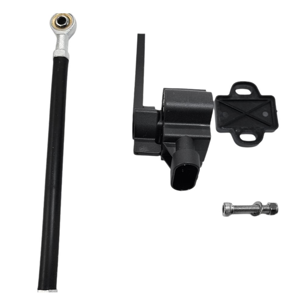 

Car Air Suspension Ride Height Level Sensor Linkage AA-ROT-120 For BMW Accuair Ride Level Sensor 13022120129 AAROT120 Black Silver