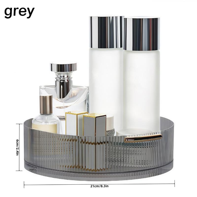 Rotating 360 Degree Cosmetics Organizers For Efficient Storage Of Makeup Perfumes And Jewelry