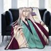 Kamisama Kiss Hajimemashita Anime-Flanelldecke, Tomoe, lustige Überwurfdecke für das Sofa zu Hause, im Hotel, 150 x 125 cm, dünne Plüschdecke