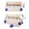 Teeth Shade Guide Classical Dentistry Equipment Teeth Whiten Porcelain 16/29 Colors Tooth Model Colorimetric Plate