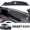 For Benz Smart 1 Smart 3 SMART #1#3 Brabus  Accessories Car Dashmat Dashboard Cover Pad Sunshade Protective Carpet DashMat
