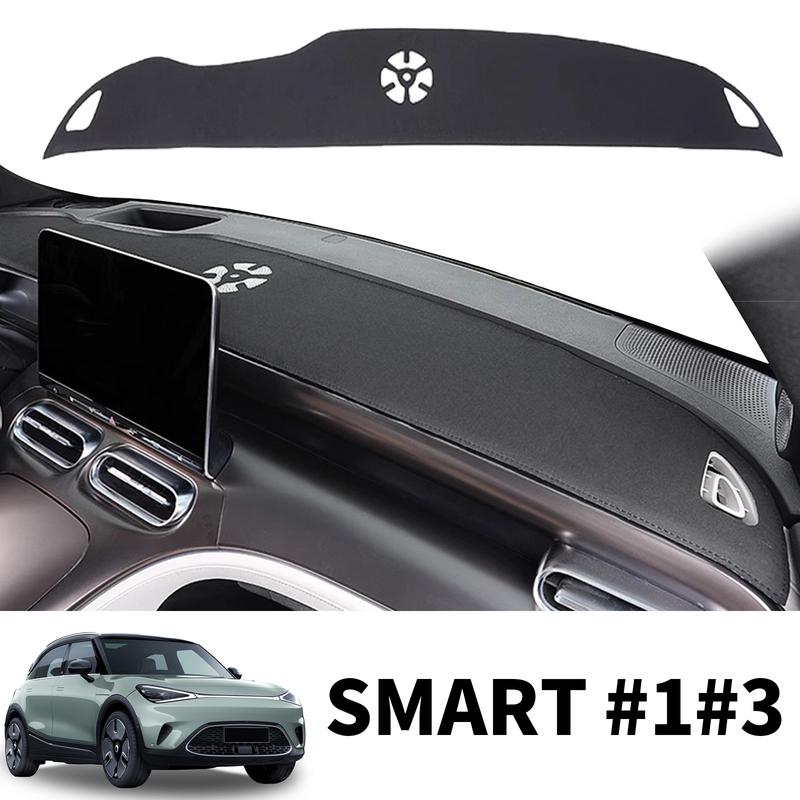 For Benz Smart 1 Smart 3 SMART #1#3 Brabus Accessories Car Dashmat Dashboard Cover Pad Sunshade Protective Carpet DashMat