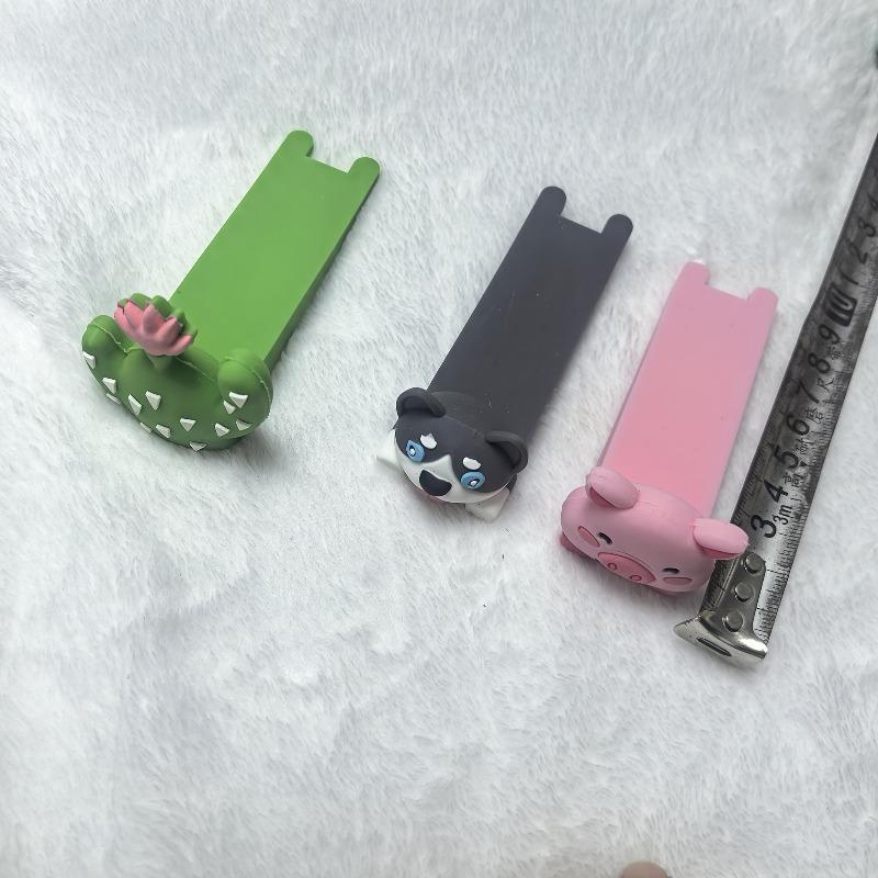 Cartoon Animal PVC Door Stopper, Anti‑Slip & Anti‑Pinch Decorative Door Holder