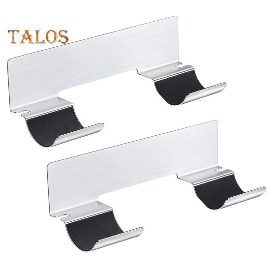 

2 шт. настенный держатель для фена прочный несущий водонепроницаемый простой монтаж держатель для фена прозрачный органайзер для волос серебряный