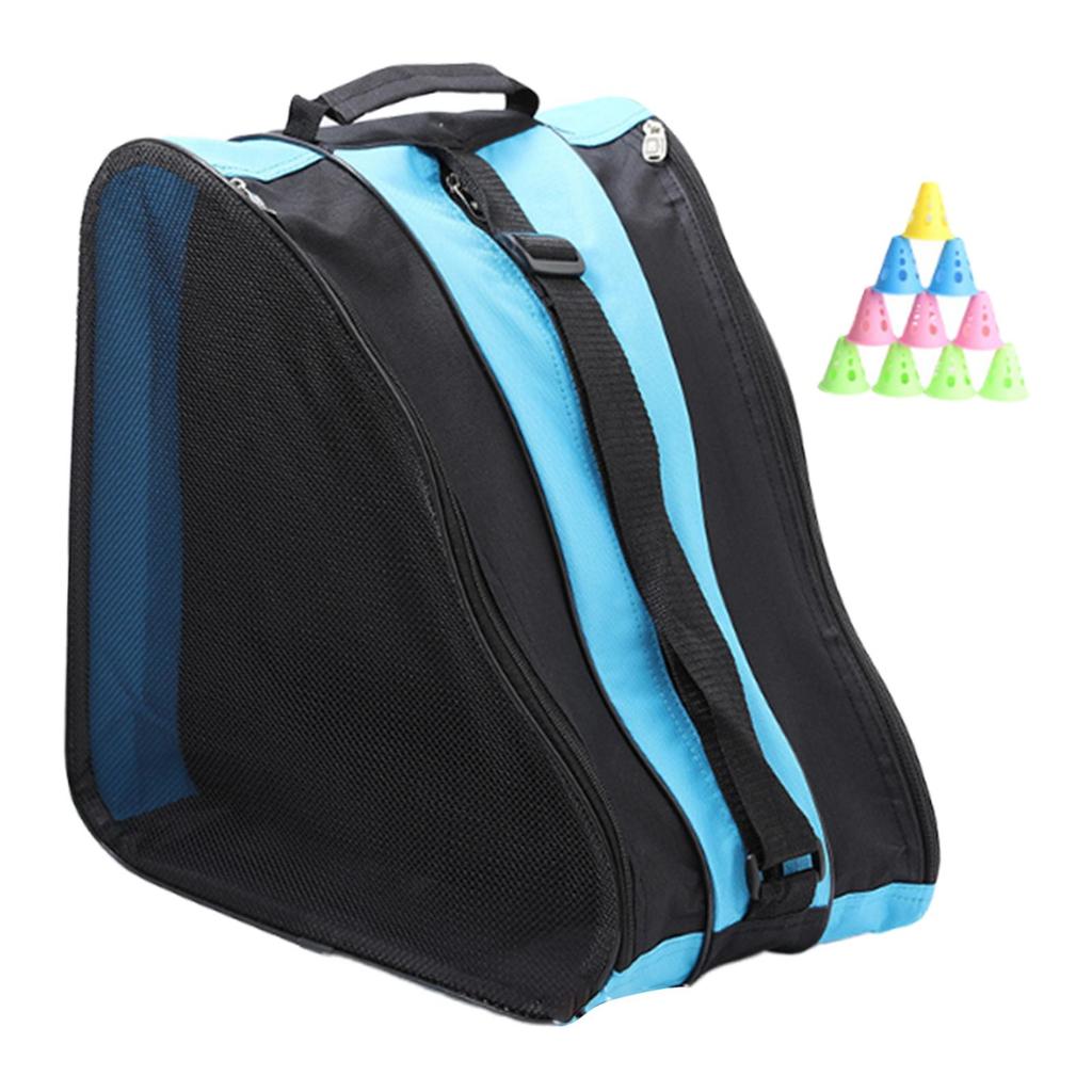 Practical Wear Resistant Inline Skate Carrier Blue