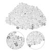 Transparent Acrylic Beads Wedding Party DIY Ornament Beautiful Accessories Decor(8mm 1000Pcs)