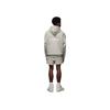 adidas Originals Trefoil Basketball: Chapter 1 Monochrome Chest Logo Hoodie Unisex Hoodie Metal-Grey IA3438