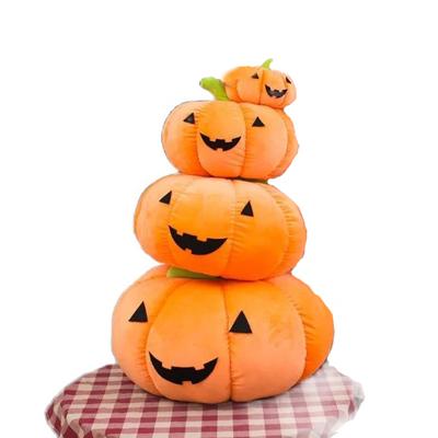 Halloween Kürbis Plüsch Kissen 30cm/40cm/50cm Böse Kürbis Plüsch Kissen Dekoration Plushie Puppe kinder Spielzeug Geschenk