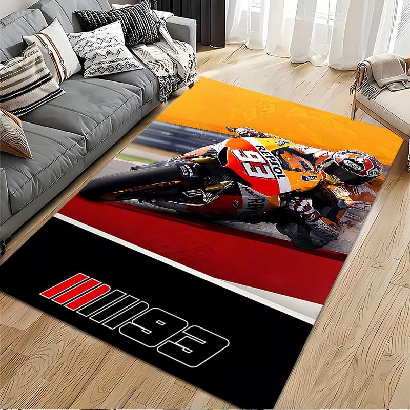 Racing Bike #93 Sports Design Suitable As a Non-slip Mat for the Living Room or Bedroom Sofa