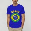 Casual Brazil 2026 Soccer TShirts for Unisex Round Collar 100 Cotton T Shirts Short Sleeve Tees Adult Tops