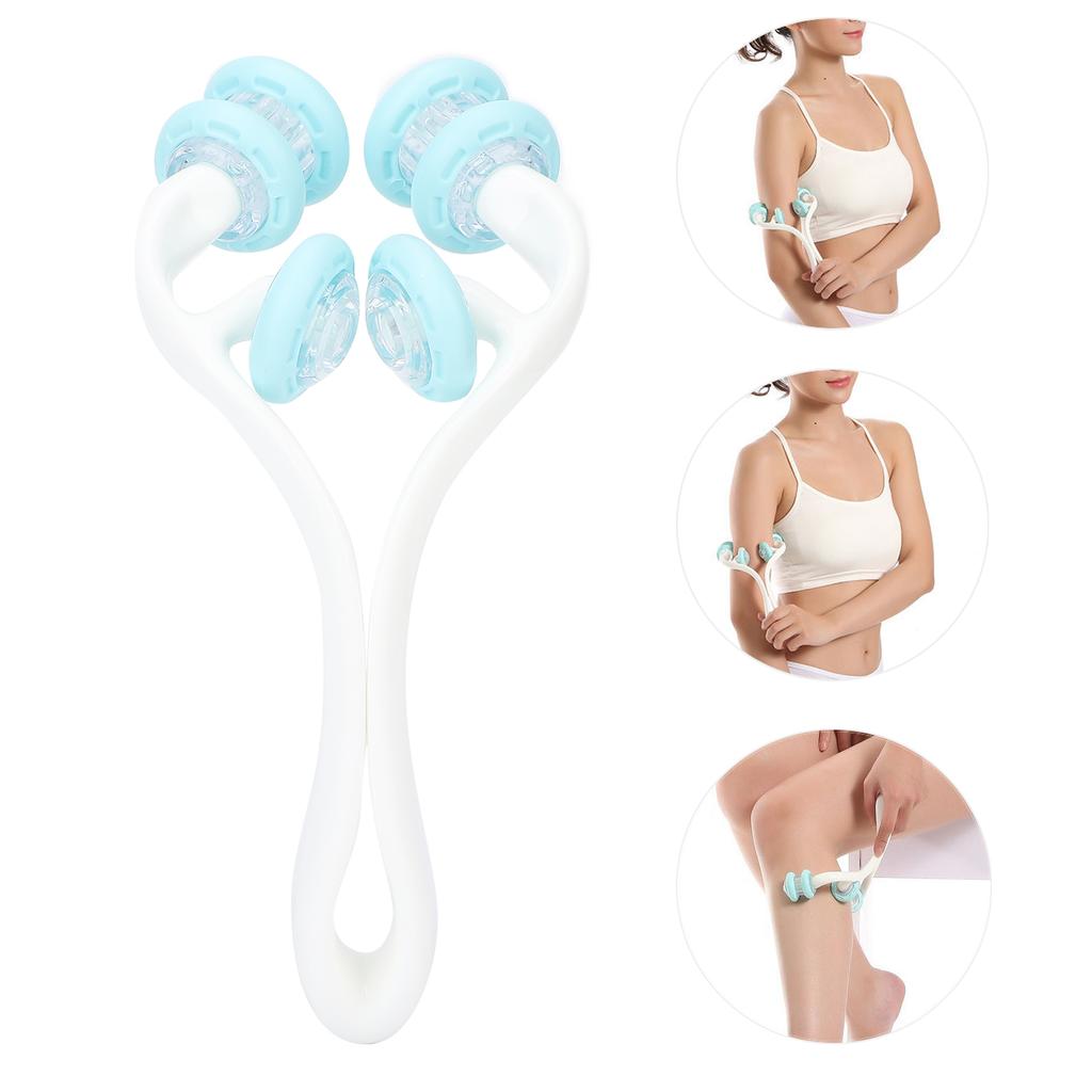 Y Shape Leg Roller Massager Arm Leg Roller Massager Body Thigh Slimming Massage Tool for Relieve Fat