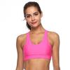 Women Solid Sport Bra Back Pocket Running Yoga Bras Padded High  I Mpact Workout