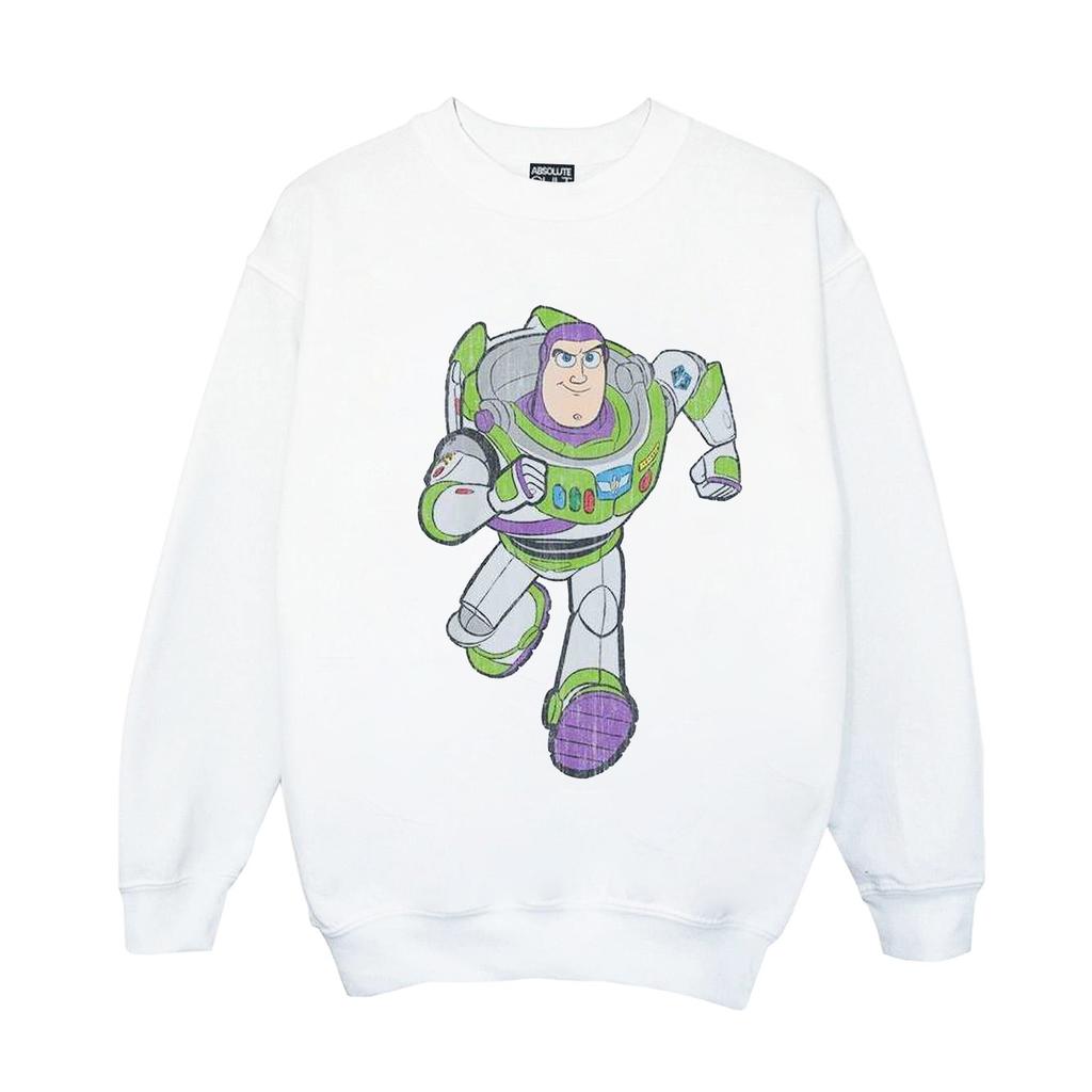 Disney Girls Toy Story 4 Classic Buzz Lightyear Sweatshirt