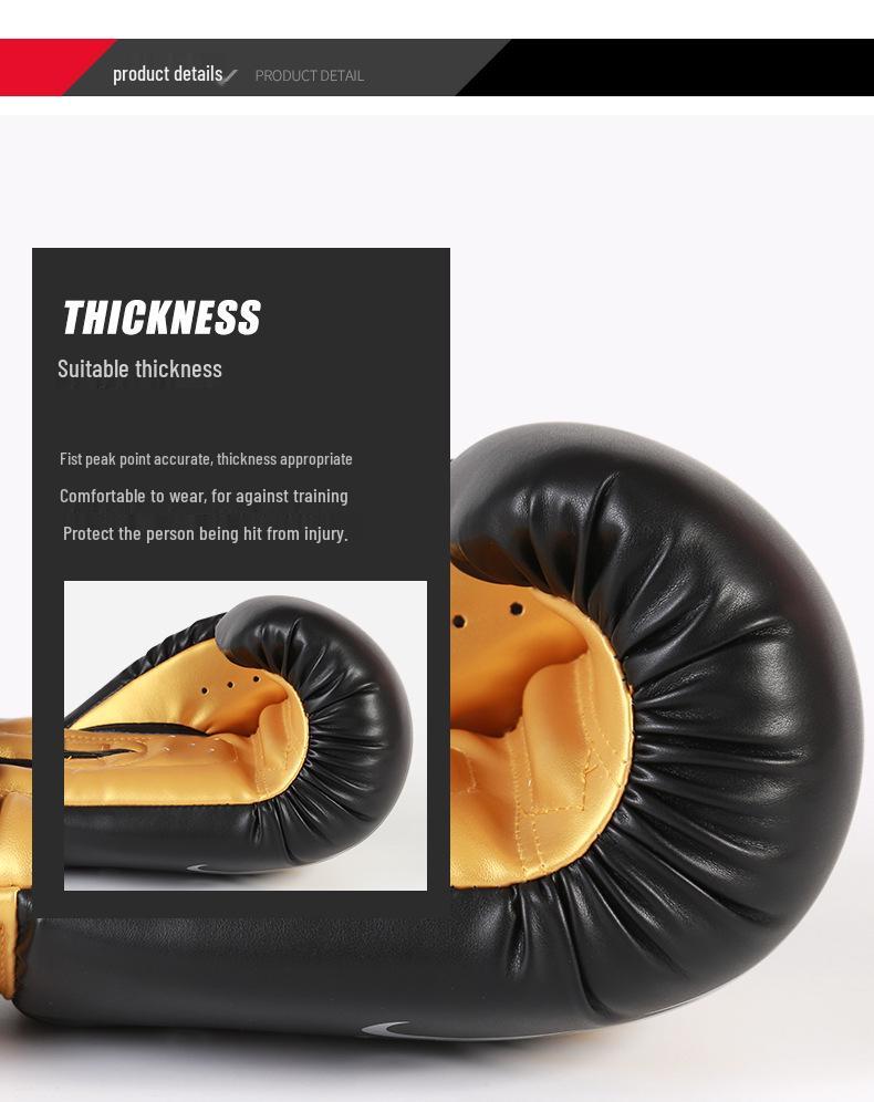 Jiuri Mountain Muay Thai & Kickboxing Gloves for Adults - Training and Fitness Equipment