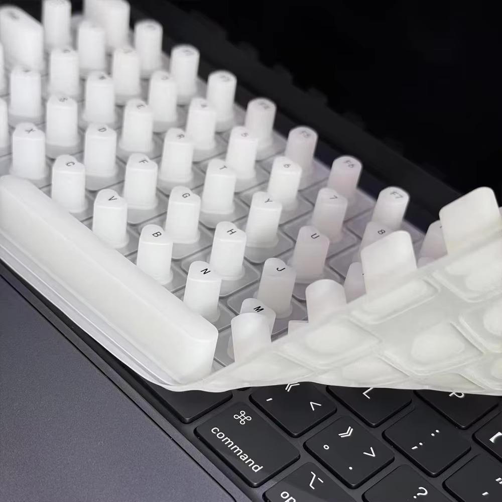 New Silicone Keyboard Film For Long Nail Art Keyboard Cover Typing Artifact Protects Keyboard Membrane for Laptop Protector