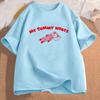My Tummy Hurts Bear Meme Graphic T Shirts Cotton Short Sleeve Tshirts Oversize Unisex Clothes Funny Print Tees Shirt Unisexs Clothes