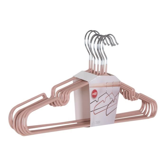 Set of 10 Metal Hangers with House Nordic Massa Coating