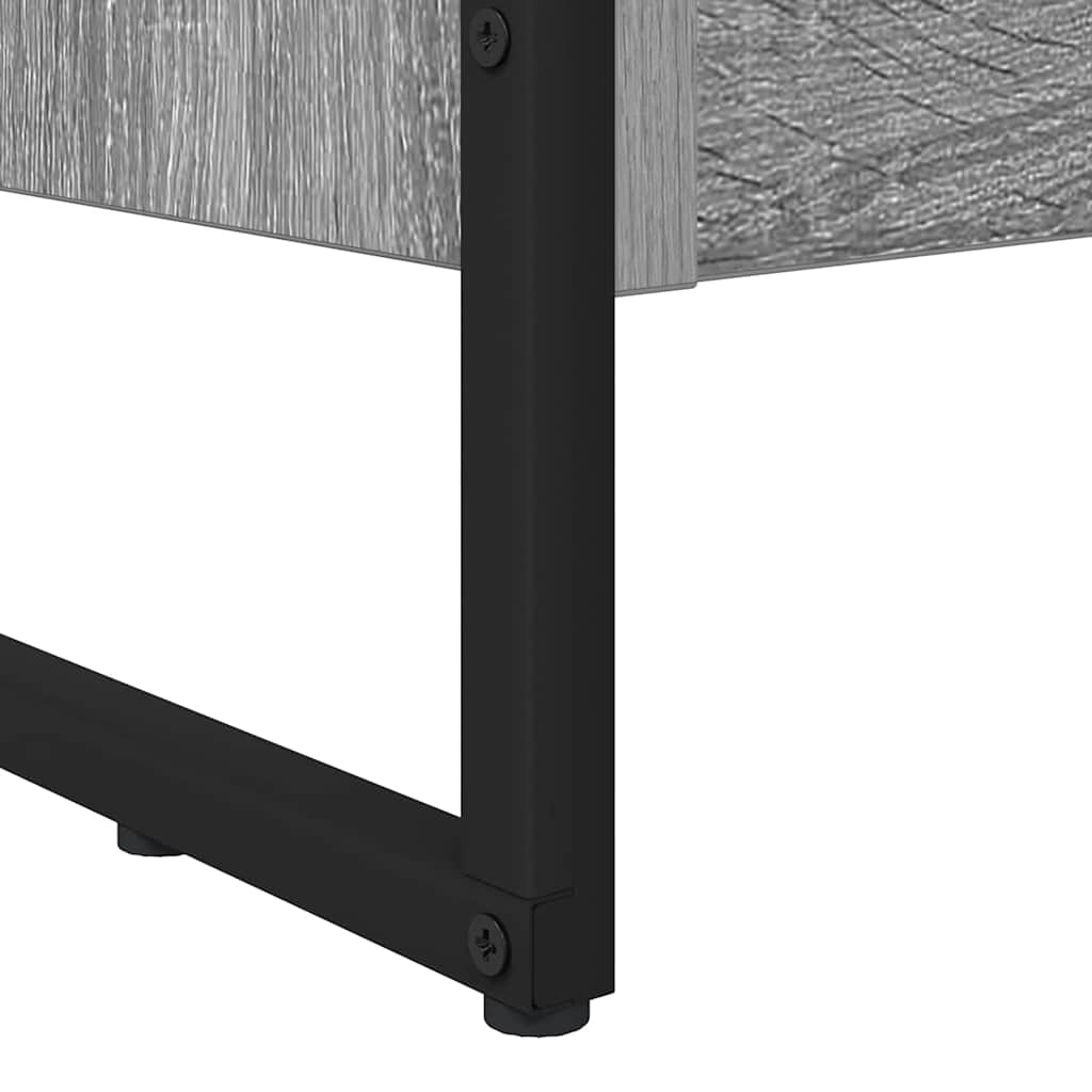 Bookshelf Grey Sonoma 60 x 30 x 121 cm Engineered Wood