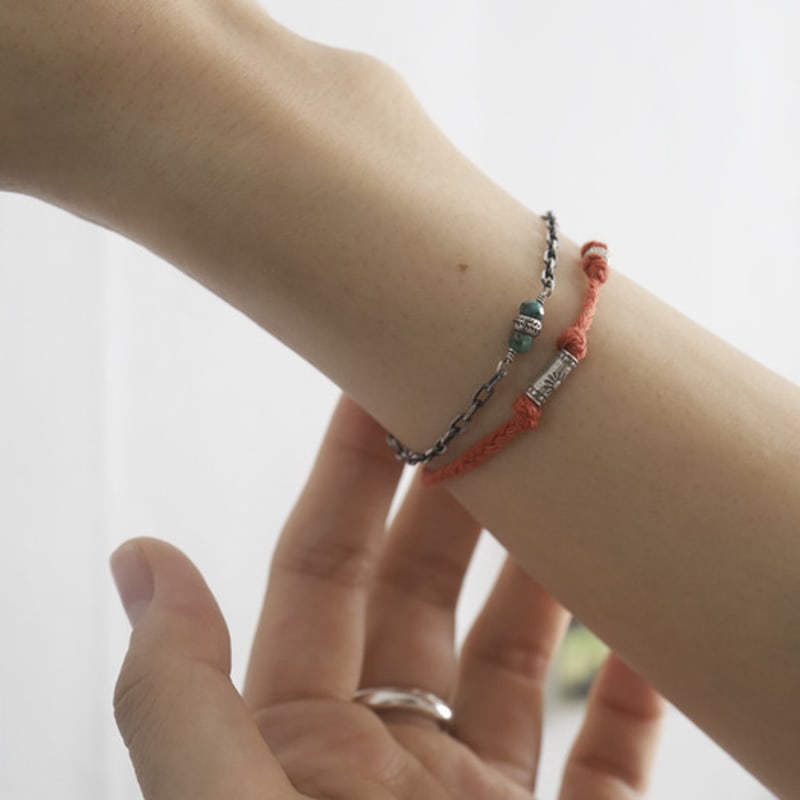 MADE BY EGO Turquoise Square Bracelet