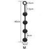 Anal Beads Butt Plug Anal Dilatador Sexleketøy for voksne Ingen Vibrator Anal Tail Butt Plug