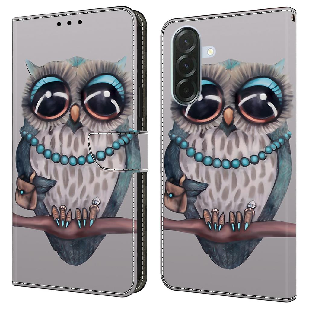 For Samsung Galaxy A57 5G Case Foldable Stand Wallet Pattern Printing PU Leather Flip Phone Cover