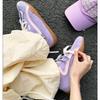 Women's new summer round head devil fairy purple racing shoes versatile flat-bottomed casual sports shoes
