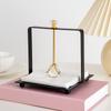 Square Base Napkin Holders Rack Gold/Silver/Black Tissue Storage Box Napkin Dispenser  Party