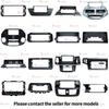 Car Android Radio Frame For Mercedes-Benz S-Class W140 1991-1999 12.3 inch 2DIN Screen Bracket Harness Wire Power Cable Adapter
