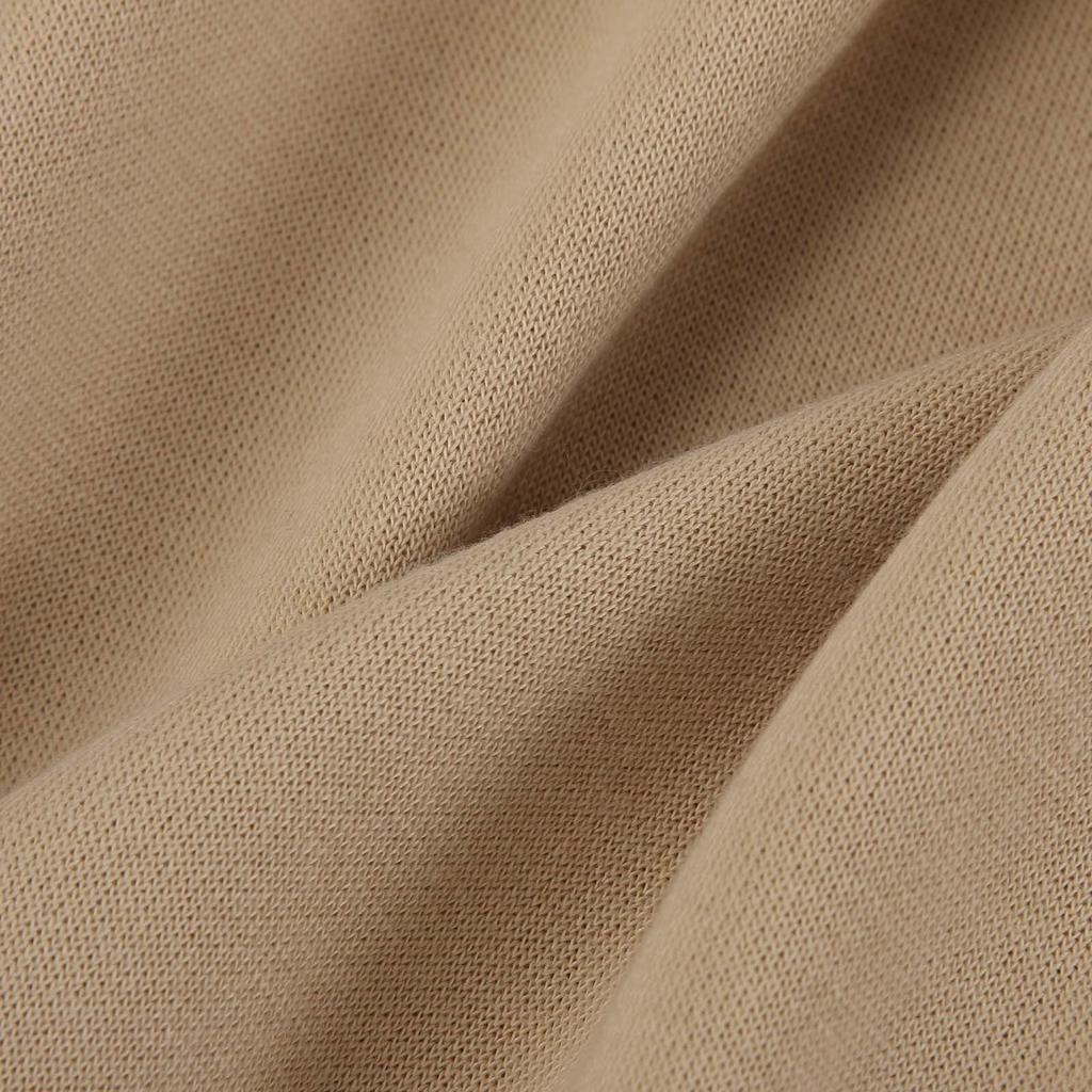 Men's Hoodless Sweatshirt Pullover Sweater For Leisure In And Winter With Ribbed Lightweight Sweatshirts Color