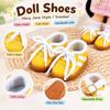 1Pair Cute Style Mini Doll Sneakers Lace Up Doll Footwear New Doll Shoes  For Potato Mia Doll