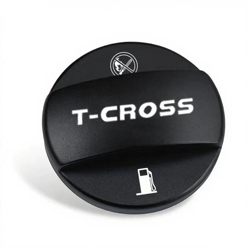 XMZSA1 Alloy Car Fuel Cap Oil Box Lid Petrol Tank Covers For Volkswagen VW T-cross Rline GTI Polo Golf 6 Jetta Beetle Touareg Scirocco