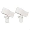 2 Microphone Holder Clips for Mounting, Adjustable Knob Included