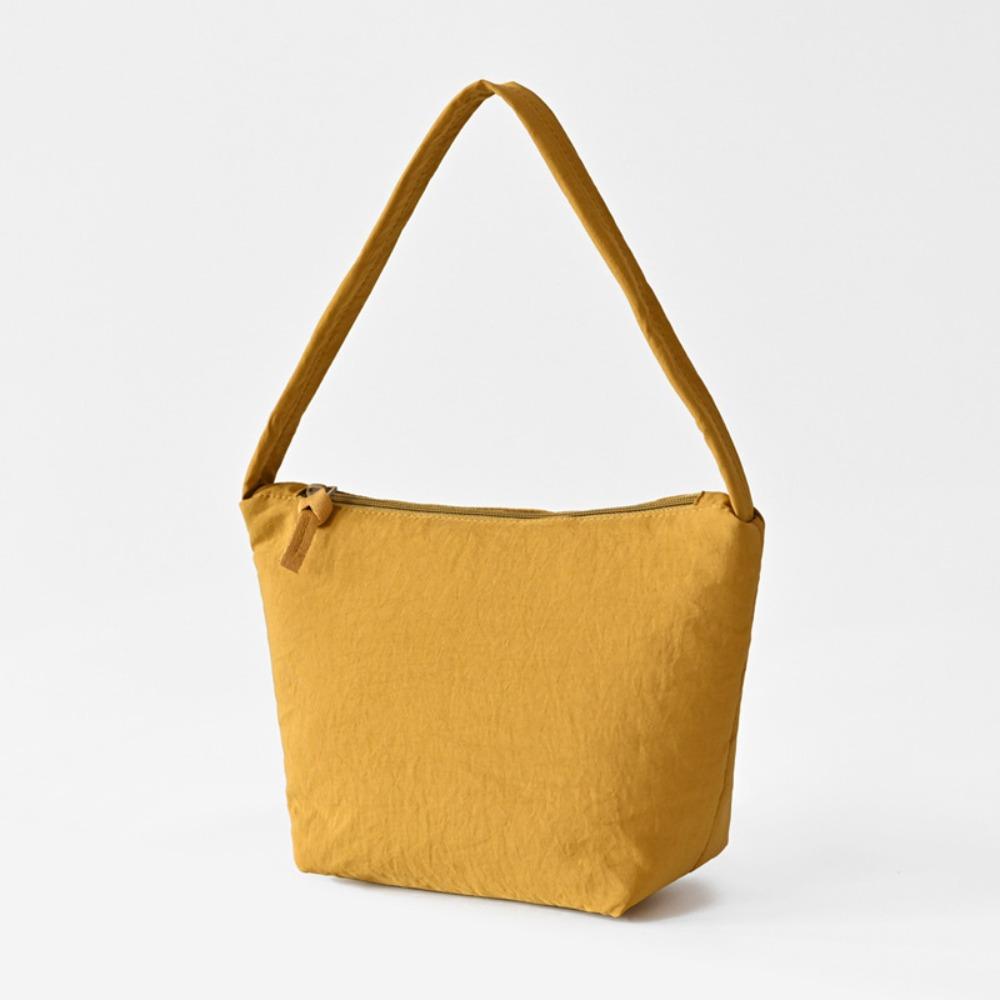 

Korean Style Nylon Handbag Large Capacity underarm bag Casual Tote Bag Girls жёлтый