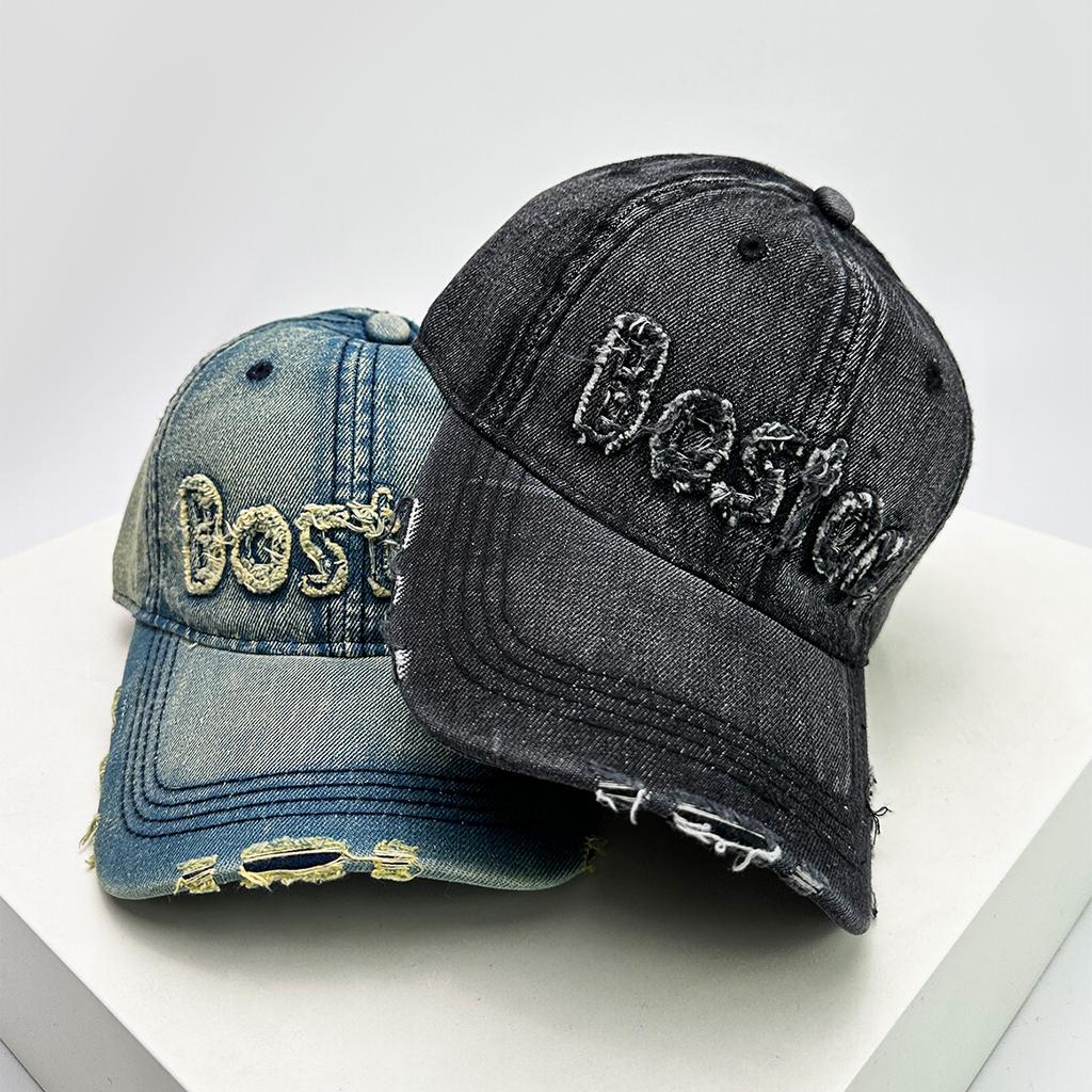 Baseball Style Instagram Letteringing Alphabet Stitched Women  Men For Neutral Gender Fresh Caps Peaked Hats Breathable Street Sunshade Distress