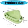Durable Plastic Corners Strainer With Double Compartment Design For Efficient Sink Filtration And Storage