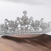 Wedding Hair Accessories Rhinestone Queen Crown Luxury Bride Headdress  Birthday Party