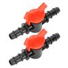 2pcs Fish Tank Water Flowing Regulator Valve Water Flowing Controller Tube Pipe Connector