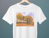 Der Baumgang im Herbst, Vincent van Gogh Gemälde, Unisex T-Shirt, Kunst T-Shirt, Feine Kunst, Geschenk für Sie, Geschenk für Ihn, Geschenk für Kunstliebhaber